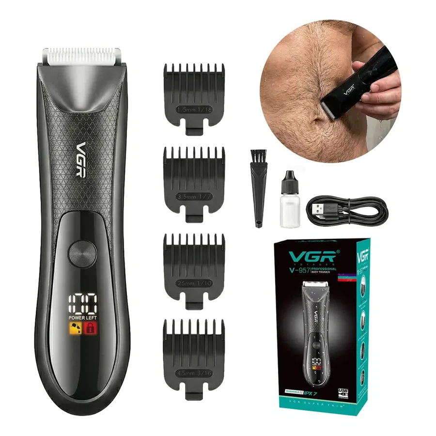 VGR — VGR V-957: la corporal con luz, resistente al agua