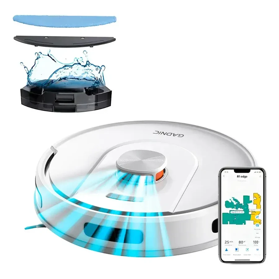 Gadnic — Gadnic LDS 5000 Pa: navegación láser, mapeo 3D y 200 minutos de autonomía