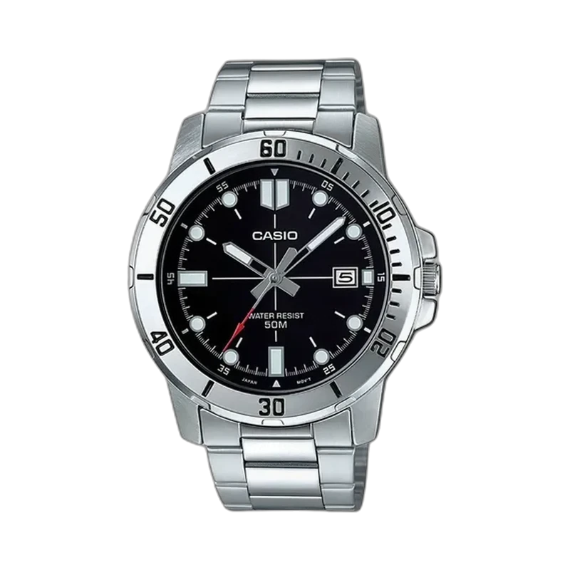 Casio — Casio MTP-VD01: acero con presencia para la muñeca que se nota